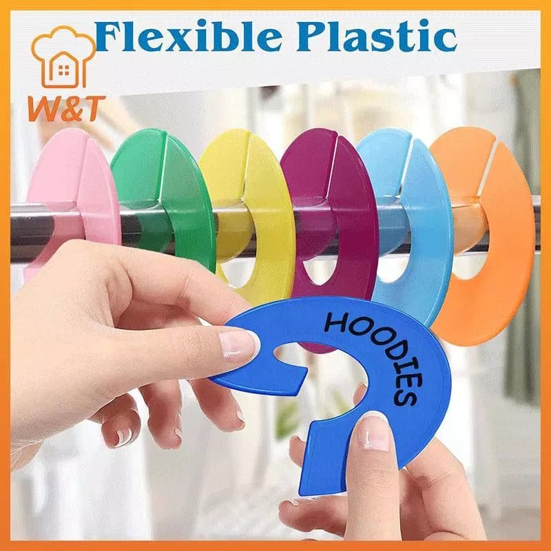 [W & T] Quần Áo Ra Kích Thước Chia Quần Áo Tủ Quần Áo Chia Quần Áo Treo Quần Áo Quần Áo Cho Bé Quần Áo Du Lịch Tủ Quần Áo Mới