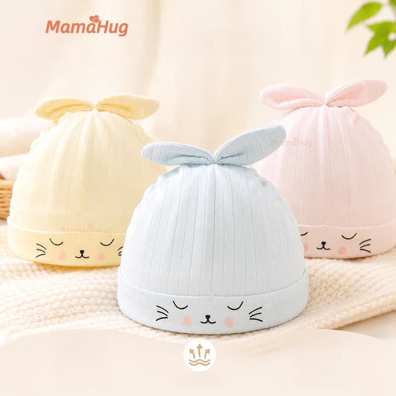 Mũ Bé Sơ Sinh Mỏng Một Lớp Cotton Beanie Cho Trẻ Sơ Sinh Liền Mạch Bé Mũ Mềm Mại Thoáng Khí Mũ Cho Mùa Xuân, Mùa Thu Bốn Mùa Mặc Hàng Ngày Thoải Mái Phụ Kiện Cho Bé