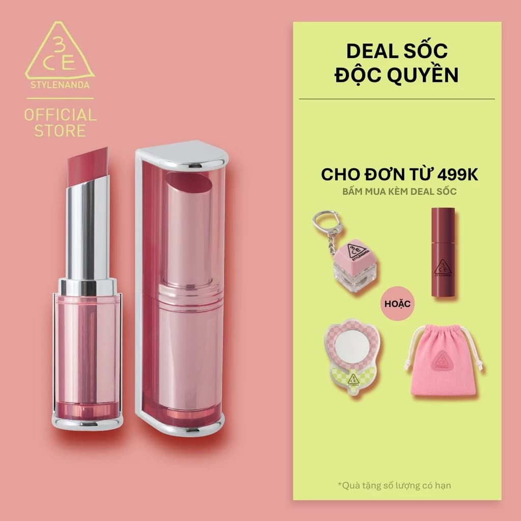 Son môi 3CE mịn lì nhẹ tênh 3CE Blur Matte Lipstick