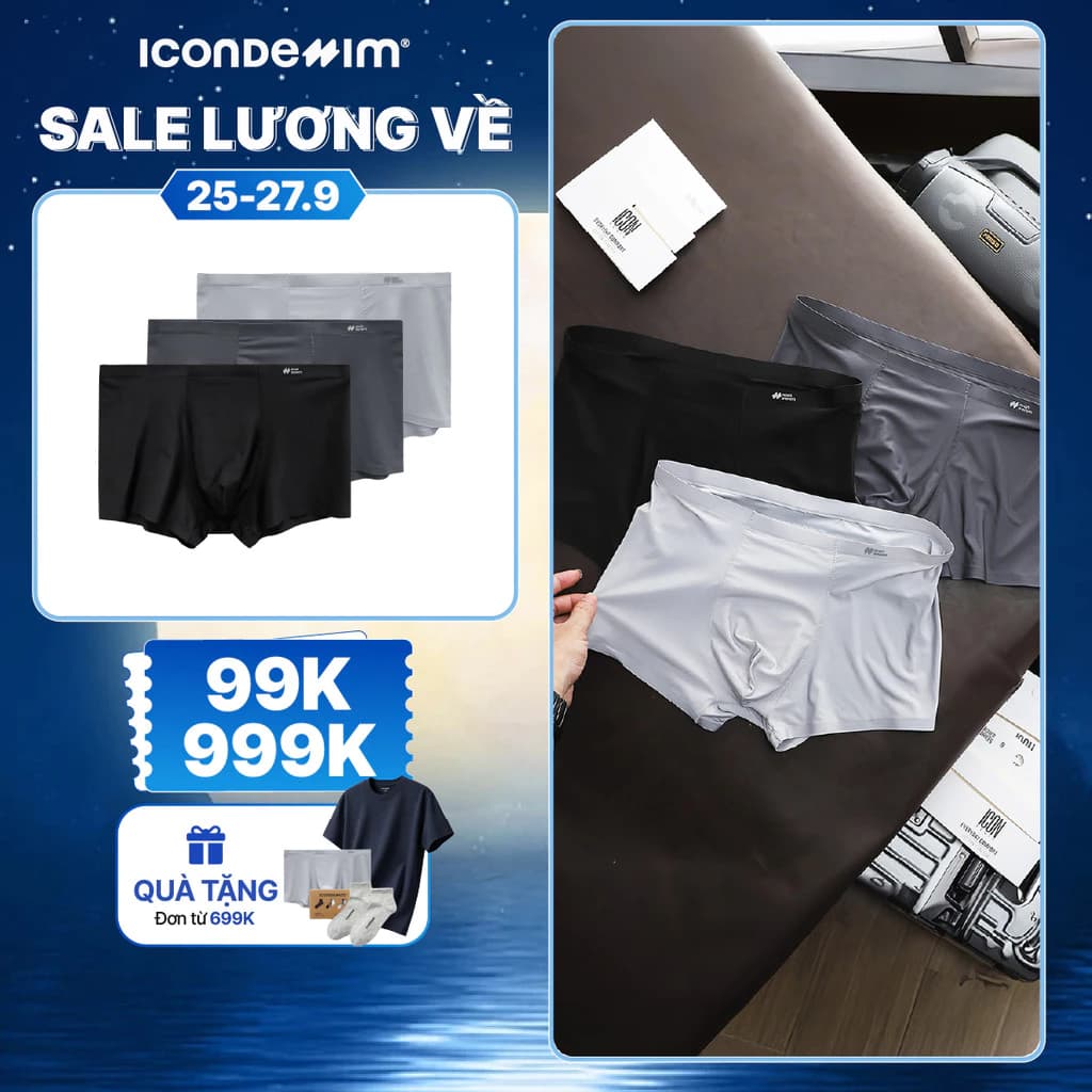 Quần Boxer ICONDENIM Coolmax Polyester Fabric BXID0016