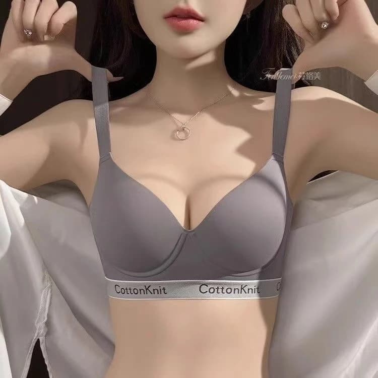 Ngực lớn hiển thị đồ lót không dấu vết nhỏ phụ nữ không có vòng thép nhận sữa phụ kiện chống chảy xệ size lớn phụ nữ mỏn