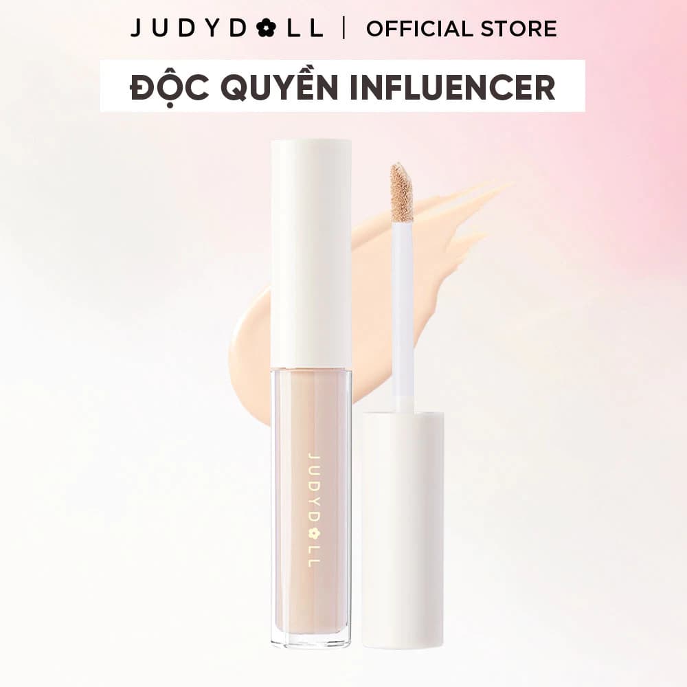 [INFLUENCER] Kem Che Khuyết Điểm JUDYDOLL Traceless Cloud-Touch Concealer Không Cakey Tệp Da Lâu Trôi 3.2g