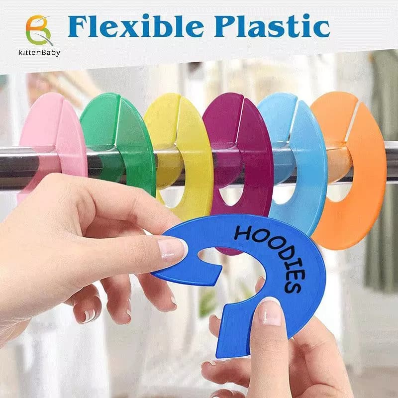 [Baby-t] Quần áo Bộ chia kích thước Ra Quần áo Tủ quần áo Bộ chia quần áo để treo quần áo Quần áo ngủ Quần áo trẻ em Tủ quần áo du lịch [mới]
