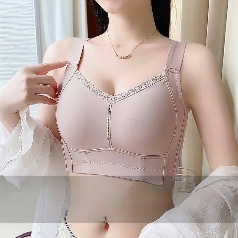 Áo ngực full cup không gọng cho ngực lớn – đệm mỏng nâng đẩy tự nhiên, ôm trọn vòng 1, thiết kế định hình dáng gọn đẹp