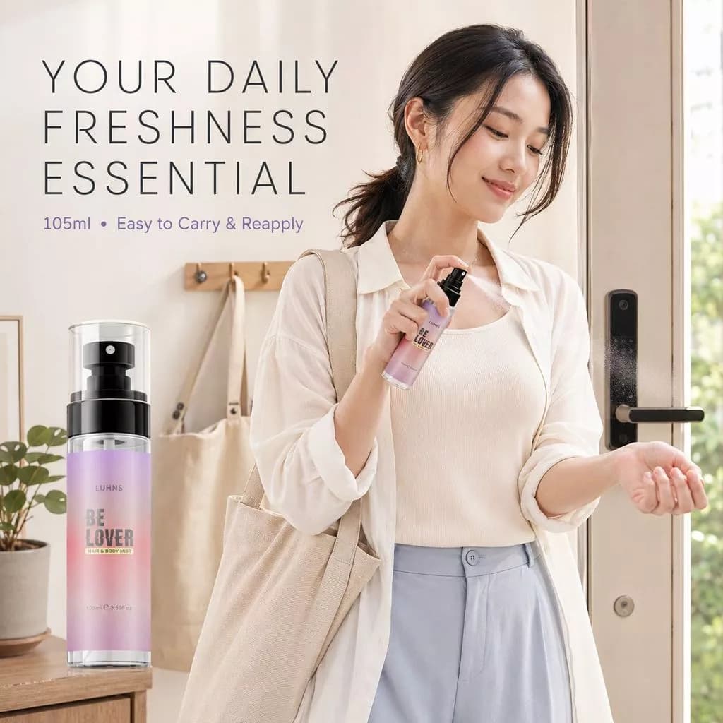 Xịt thơm toàn thân LUHNS, Nước hoa Fine Mist, 15 mùi hương, 105ml