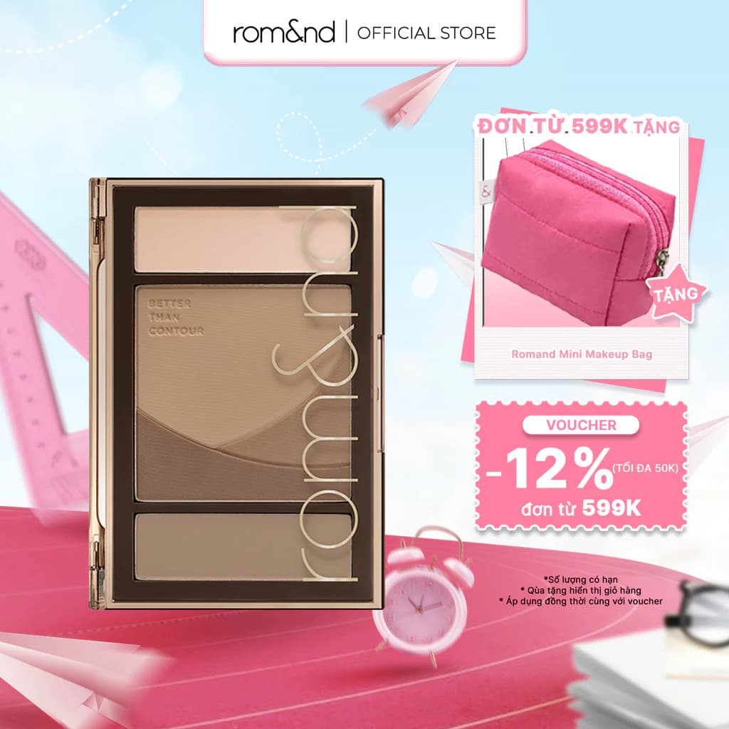 Bảng phấn tạo khối Romand Better Than Contour 20.5g