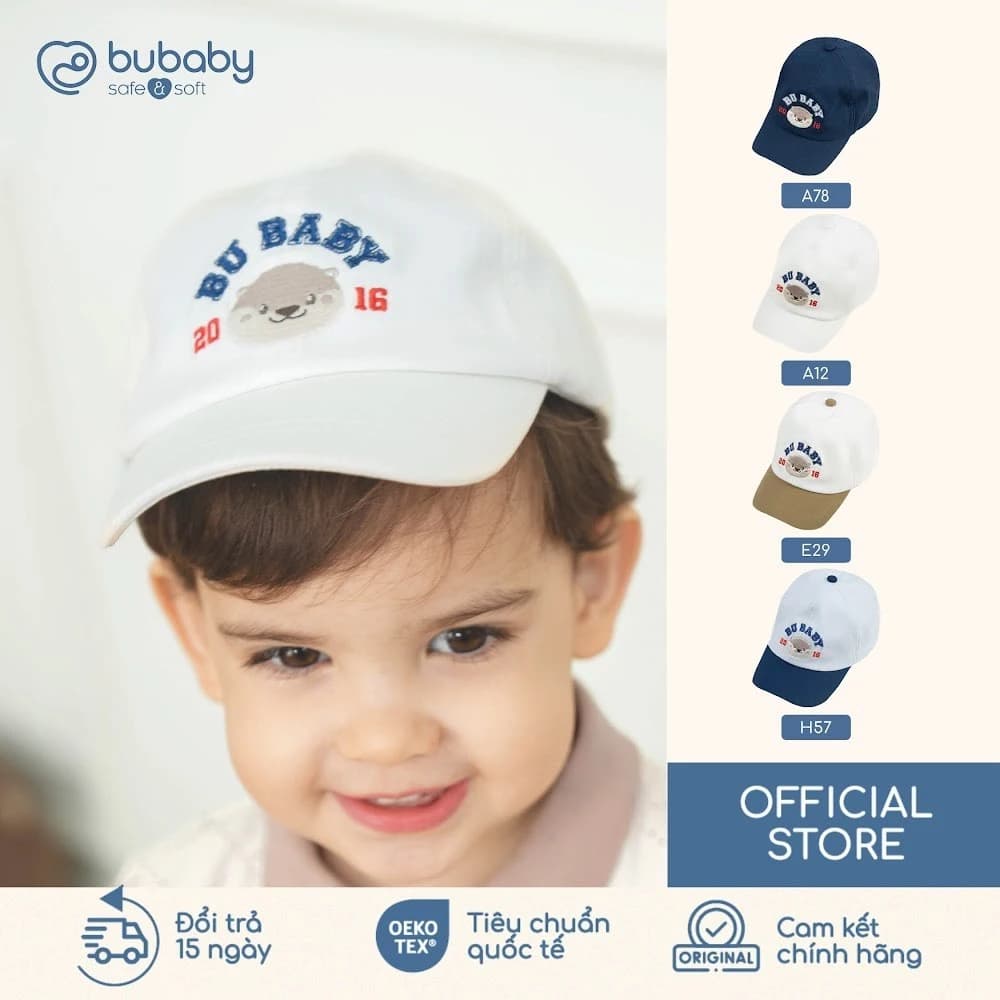 Mũ lưỡi trai Ponie BU Baby, nón trẻ em, nón chống nắng | AKK190000