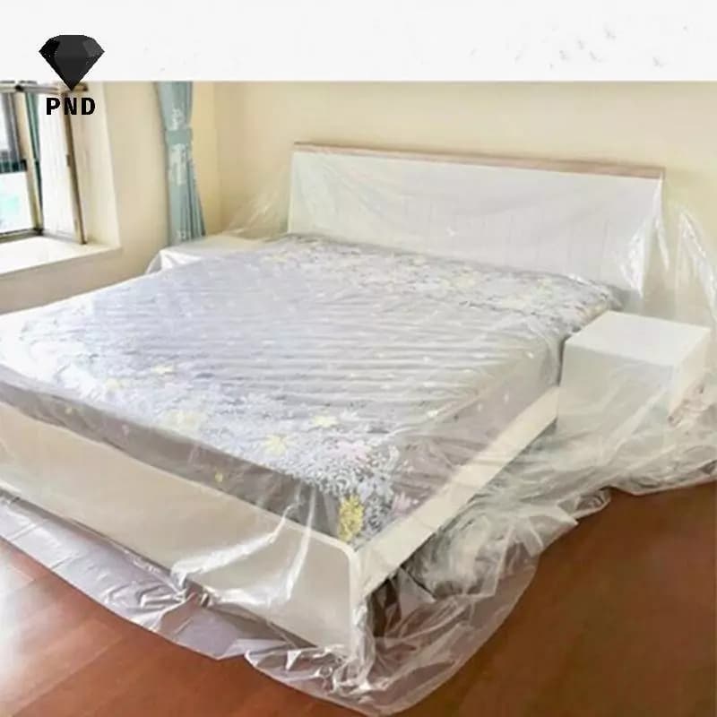 PND 1 Vỏ bọc bụi nội thất bằng nhựa, Giường bụi ô tô chống thấm nước Sofa Vỏ chống bụi raoog