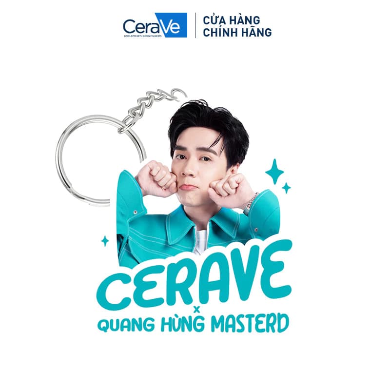 [HB GIFT - HÀNG TẶNG KHÔNG BÁN] MÓC KHÓA QUANG HÙNG CERAVE