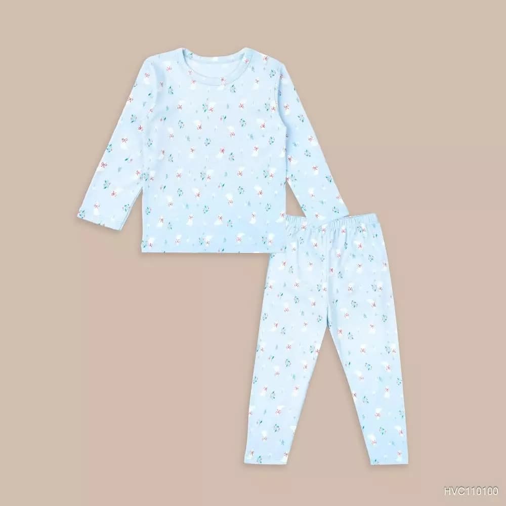 The Cotton House I BU Corner Bộ dài tay mềm mịn thoáng mát bé trai bé gái từ 1 đến 5 tuổi từ 7 đến 18 kg I HVC110100