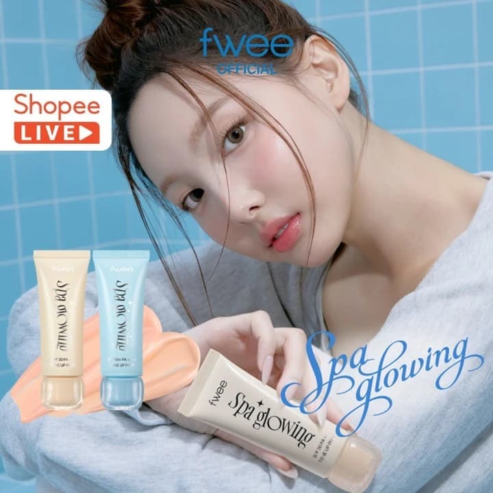 [VN _ Live] fwee Post-Spa Glowing SPF Tone Up Prep (2 màu)