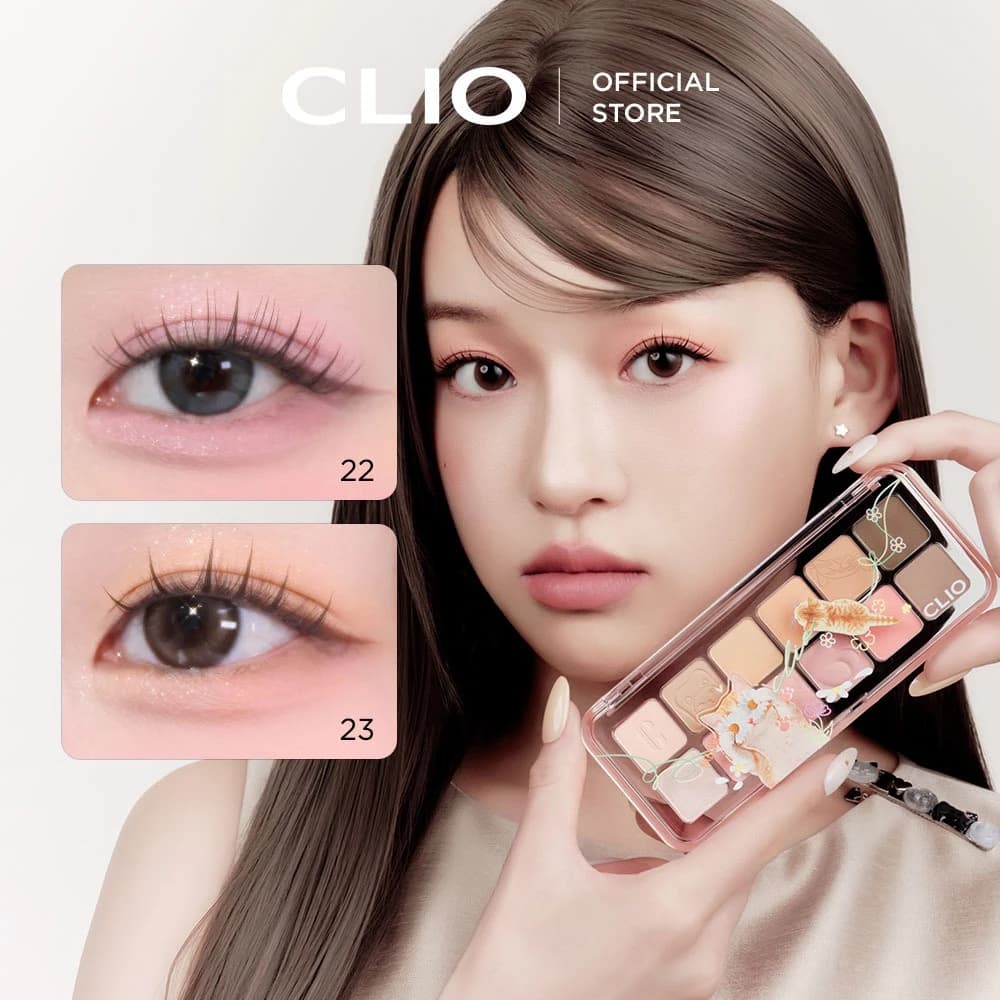 [CLIO]❤️ Bảng Mắt Chuyên Nghiệp Dễ Dùng PRO EYE PALETTE AIR - 0.6gX12