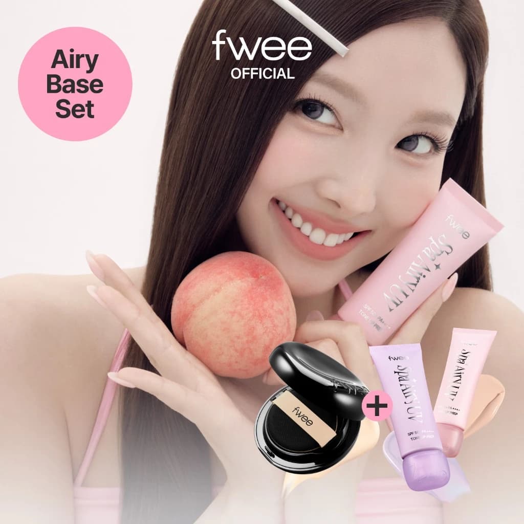 [SET] SPA Airy UV Tone Up Base + All-Day Cover Black Cushion