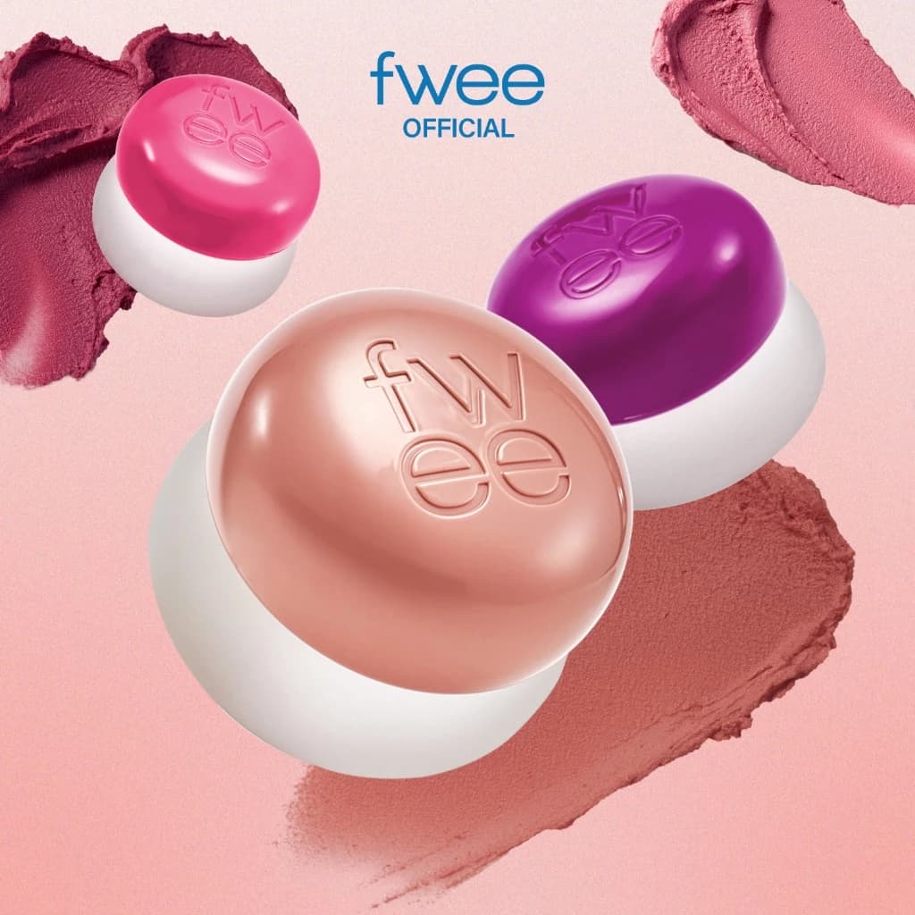 [fwee] Son bùn Pudding Pot Môi&Má — 30 Màu (5g) / Lip & Cheek Blurry Pudding Pot