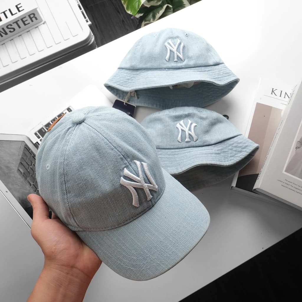 Mũ M.LB, nón lưỡi trai NY logo thêu hàng cao cấp hottrend