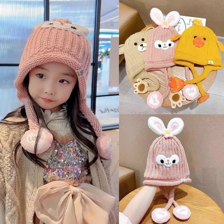Mũ len nhiều hình đáng yêu cho bé 5 - 12 tuổi phong cách Hàn Quốc🍀FREESHIP🍀Mũ cho bé