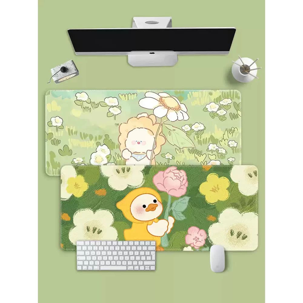 TẤM LÓT CHUỘT HÌNH THỎ DỄ THƯƠNG, CỠ CỰC LỚN, THẢM TRẢI BÀN CHẤT LƯỢNG CAO, THẢM LÓT BÀN PHÍM MÁY TÍNH VĂN PHÒNG