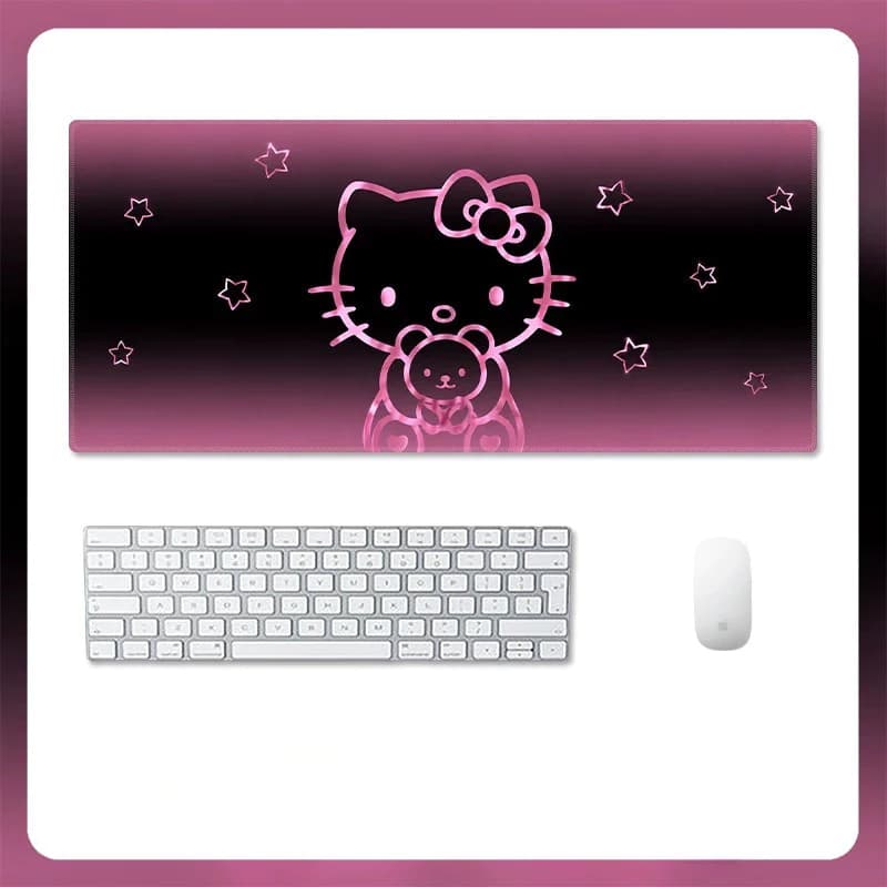 LÓT CHUỘT HÌNH HELLO KITTY NGỌT NGÀO, LÓT CHUỘT VĂN PHÒNG MẶT SPEED DI SIÊU MƯỢT