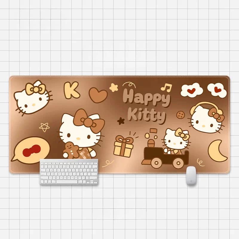 LÓT CHUỘT HÌNH HELLO KITTY 2 NGỌT NGÀO, LÓT CHUỘT VĂN PHÒNG MẶT SPEED DI SIÊU MƯỢT