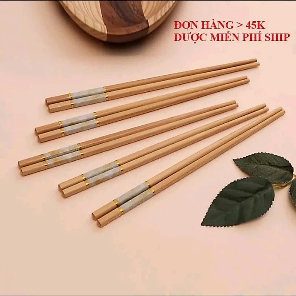 Đũa tre sản xuất thủ công mỹ nghệ sang trọng chống mốc và mối mọt - Hàng thủ công mỹ nghệ
