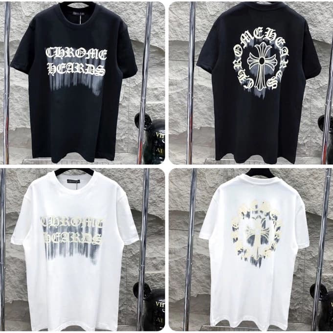Áo Phông Chữ Thập Chất Cotton Dày Dặn Form Dáng Unisex Nam Nữ Hot Trend 2023