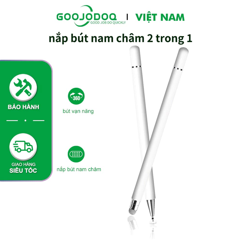 Bút cảm ứng Goojodoq Đa Năng Stylus Pencil phổ quát 2 in 1 dành bút vẽ cảm ứng cho Android/Ipad/HUAWEI/xiaomi pad