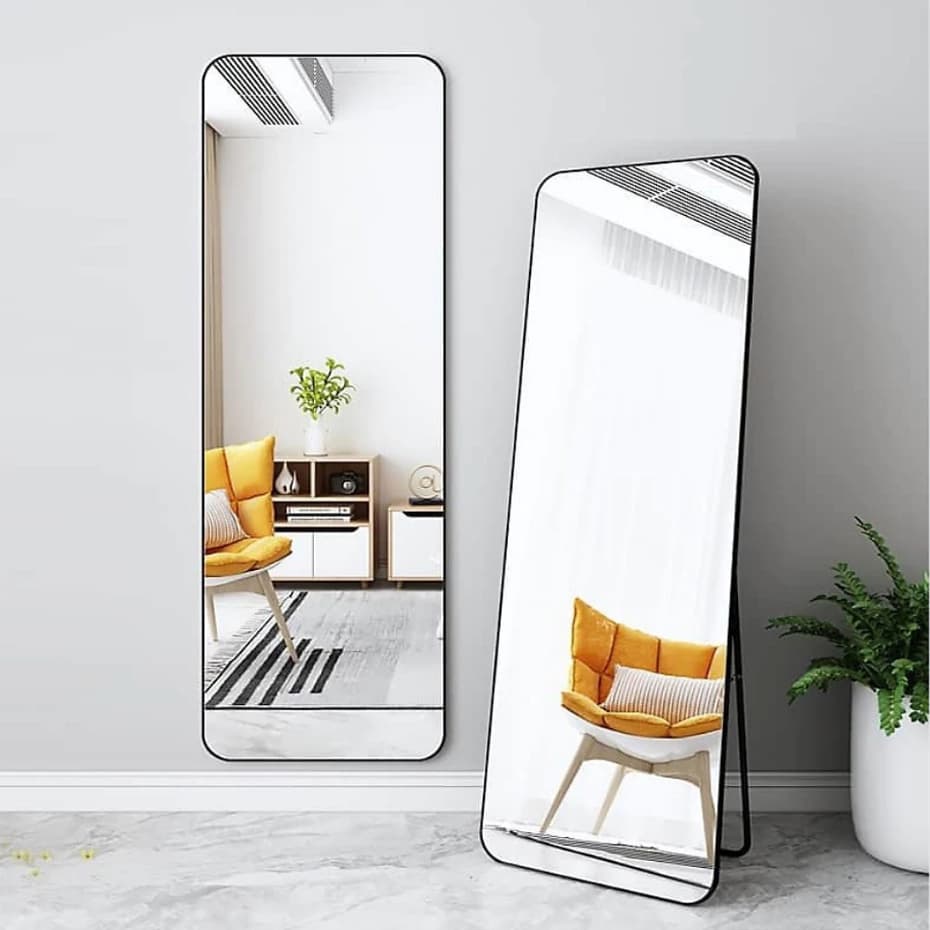 (Chống Vỡ) Gương soi toàn thân, gương di động soi siêu nét, hàng loại 1 khổ 1m5 x 40cm