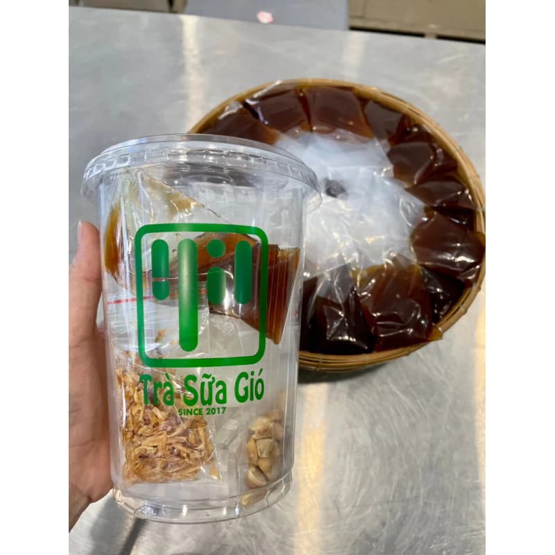 Bánh Tráng Sốt Me - Bánh Tráng Ống Chấm Sốt Chua Cay,Đậu Phộng, Hành Phi Siêu Cuốn - Bánh Tráng Gió