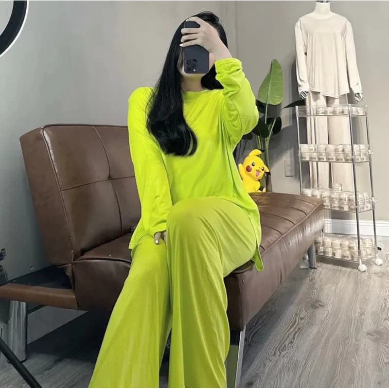 ĐỒ BỘ Ủ KEM TAY DÀI ỐNG RỘNG