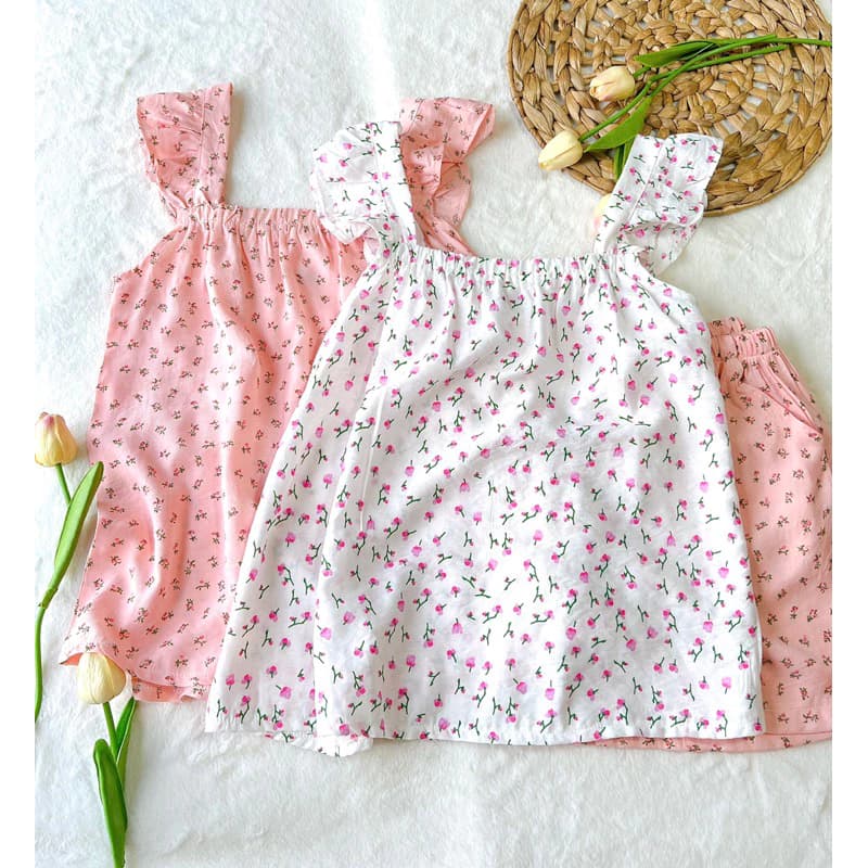 Bộ 2 dây nữ quần ngắn cổ vuông mặc nhà nhiều màu chất Cotton, Xô Lụa, Đũi, Tole, Lanh