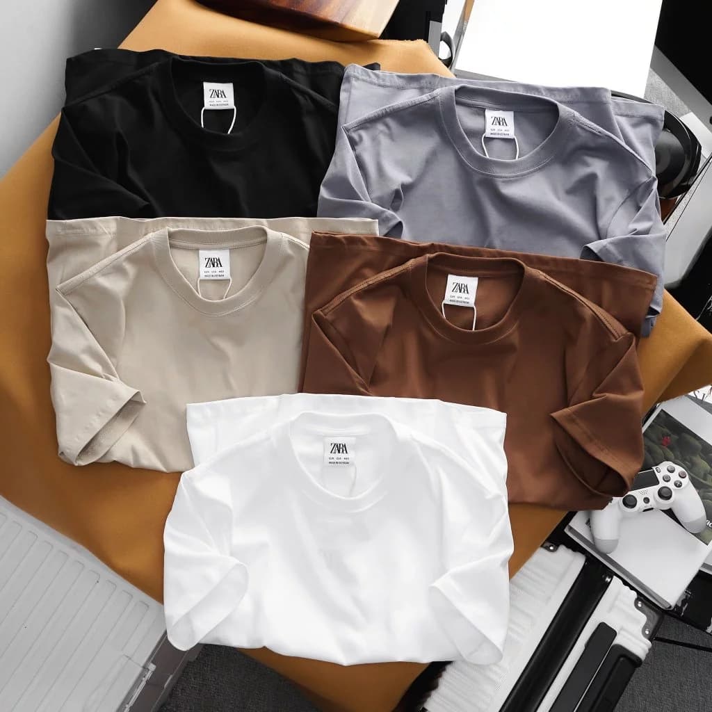 Áo thun trơn vải cotton 2 chiều ,hợp thời trang