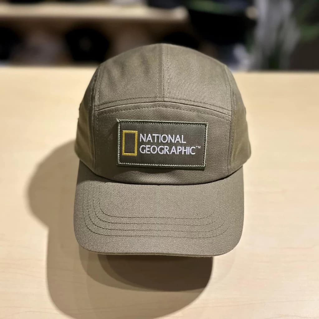 (Hàng VNXK) Nón kết, mũ lưỡi trai NATIONAL GEOGRAPHIC vải Kaki đẹp (Ảnh thật)