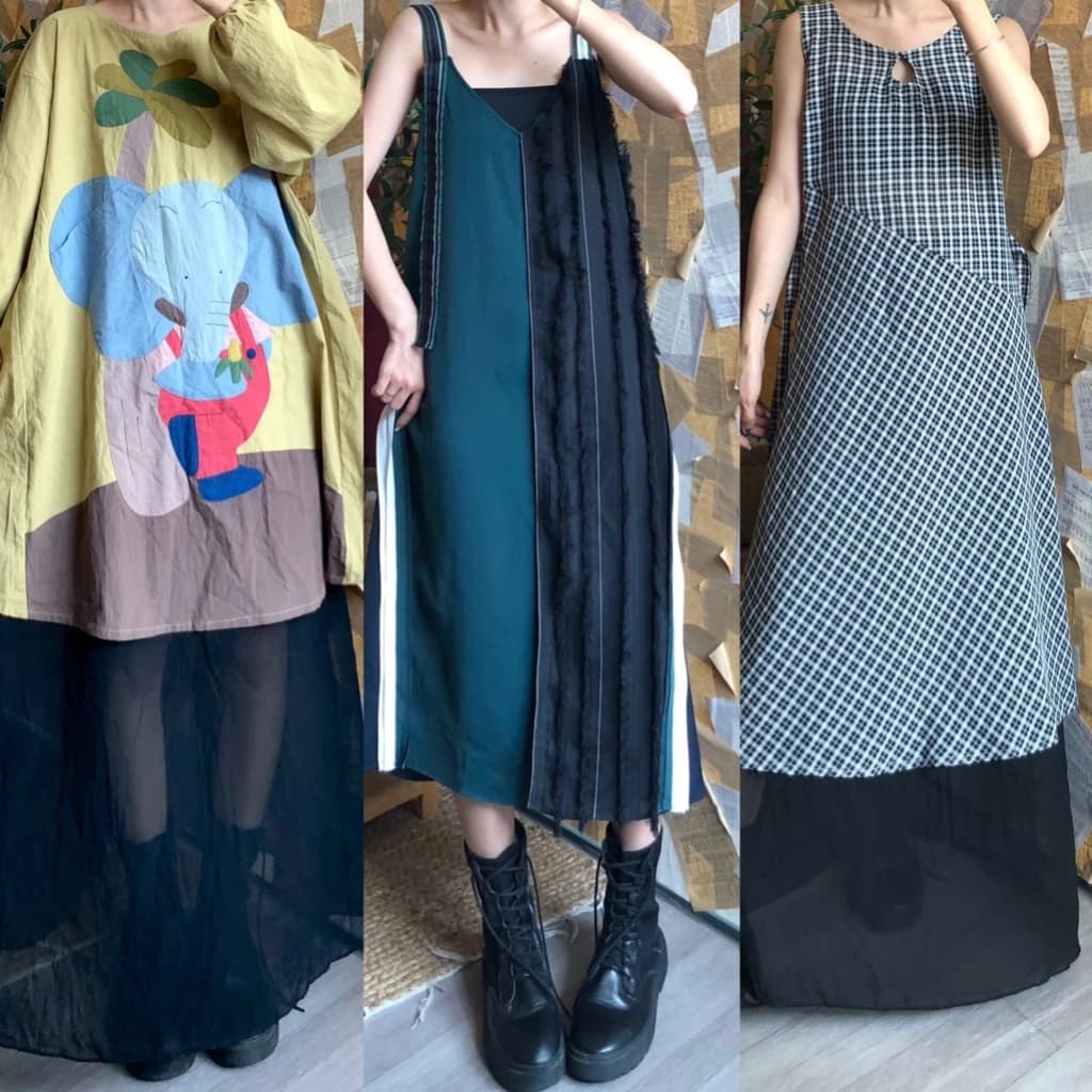 [DV 01-42] Đầm nữ vintage dáng dài [hạ sào, đồng giá, cập nhật thường xuyên