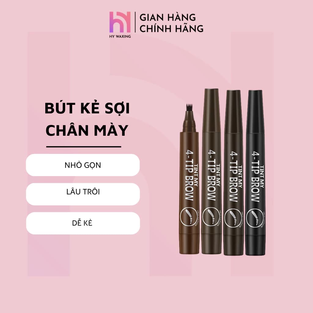 Bút Kẻ Lông Mày Dạng Sợi HY WAXING 4D Chống Thấm Nước Trang Điểm Tự Nhiên CI-006