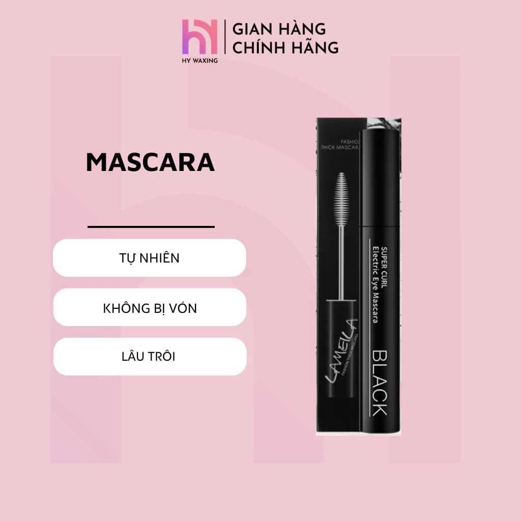 Mascara Dài Mi và Cong Mi HY WAXING Chuốt Mi Lâu Trôi Đen 9.2ml CI-040