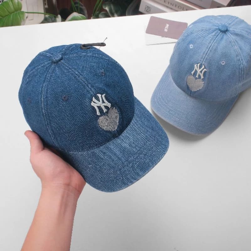 Nón lưỡi trai M.L.B vải jean mẫu mới, hottrend