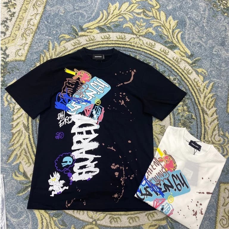 Áo Phông T-Shirt Phiên bản In Hìn Chắc Chắn chất Cotton Lạnh Thoáng Mát Hàng Thanh Lý