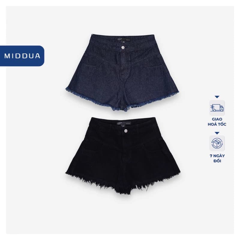 MIDDUA - SJ021 Short decup form xoè