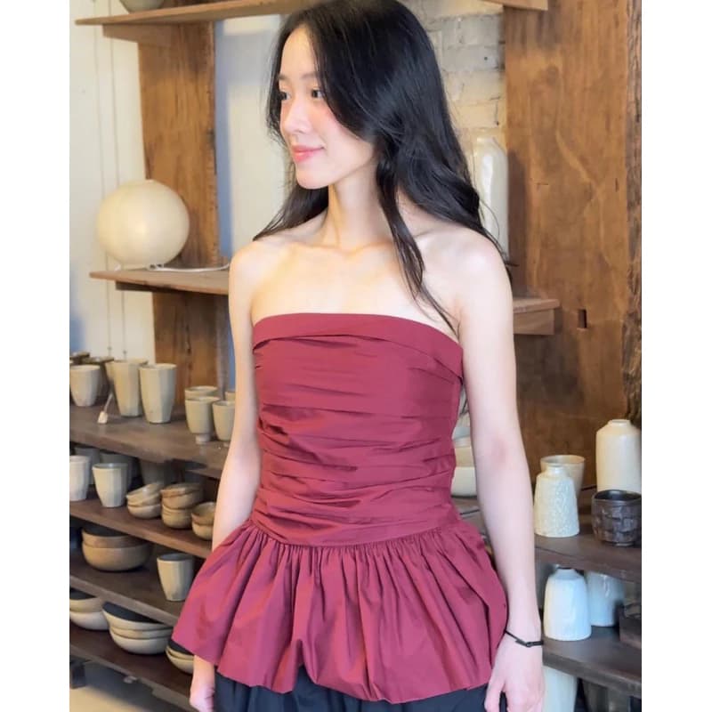 ÁO QUÂY LINEN MIR TOP