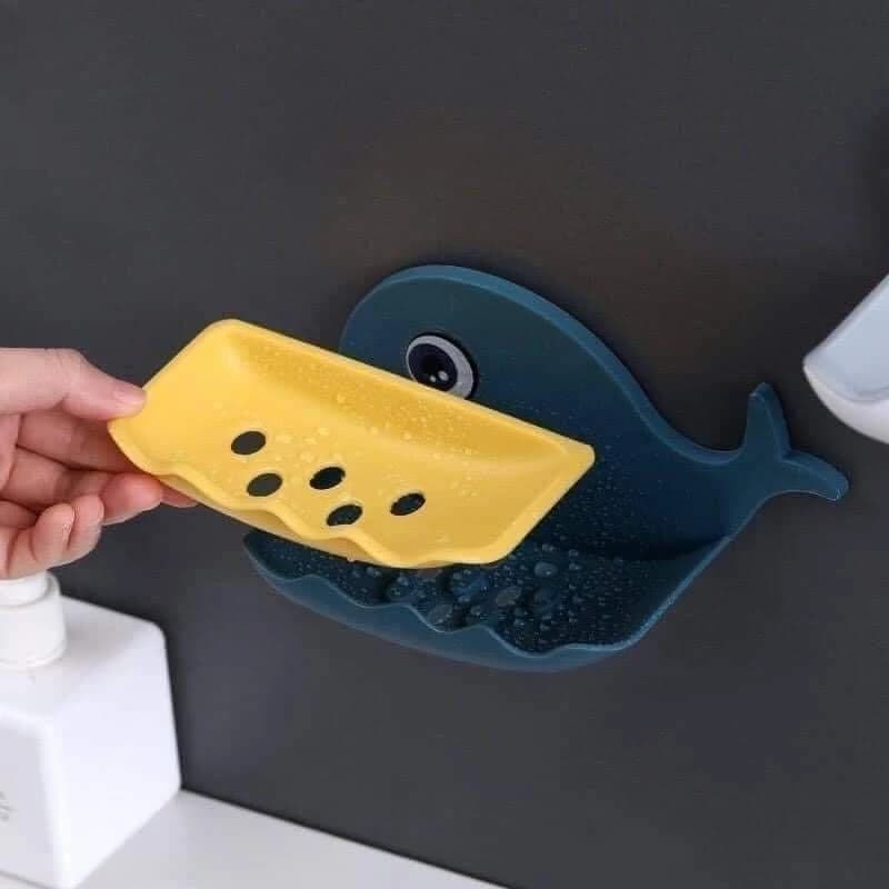 Khay Đựng Xà Phòng Đa Năng Hình Cá Heo