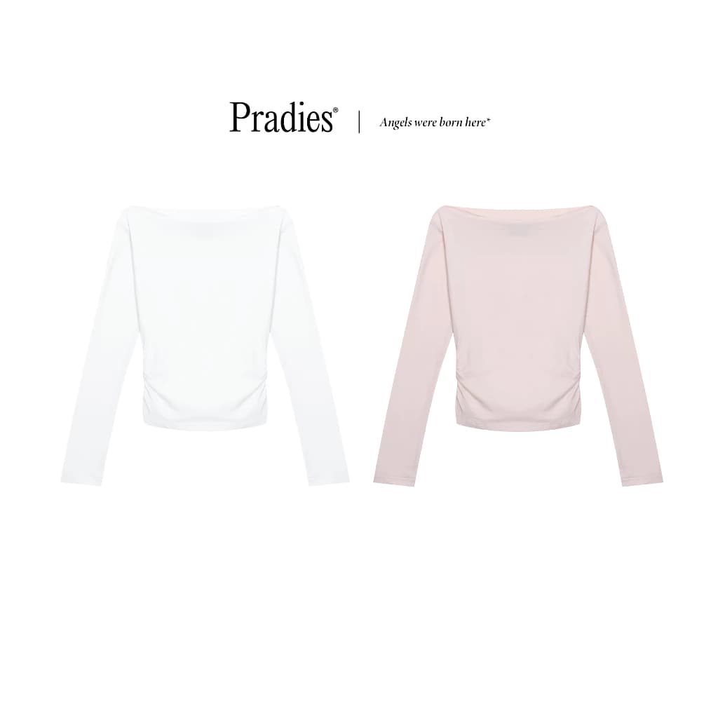 Áo Tay Dài Nữ Trơn PRADIES - Flexible Long Sleeve Top