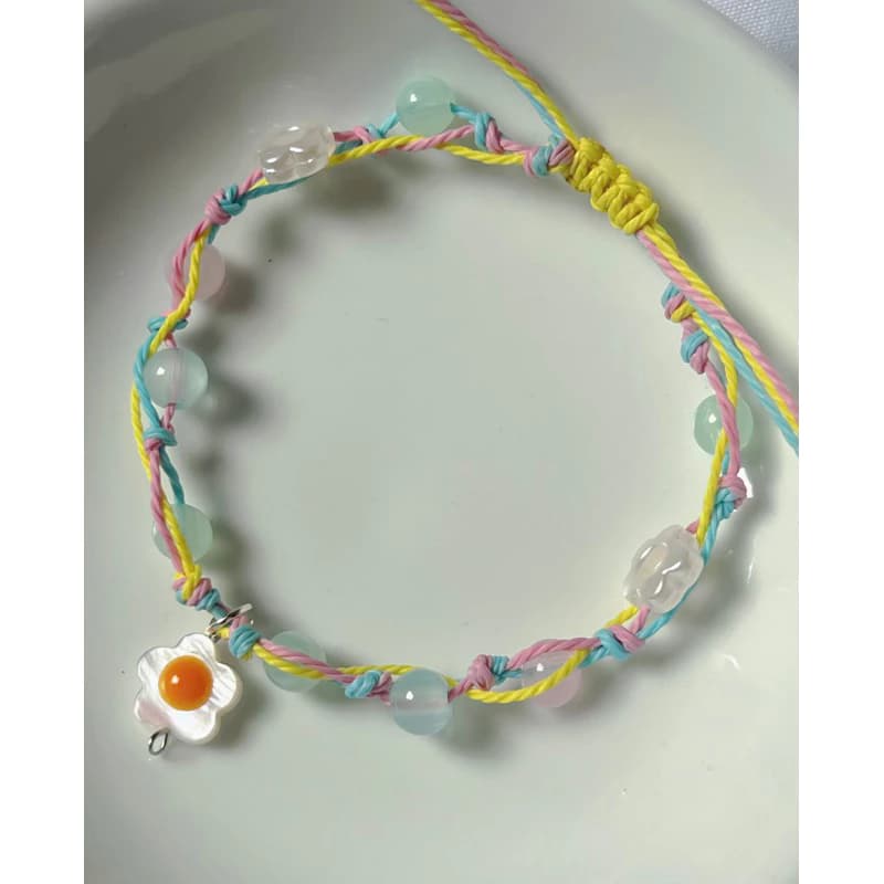Vòng tay “𝓔𝓪𝓽 𝓮𝓰𝓰𝓼” - Vòng tay Handmade - HYGGE ♡.•*