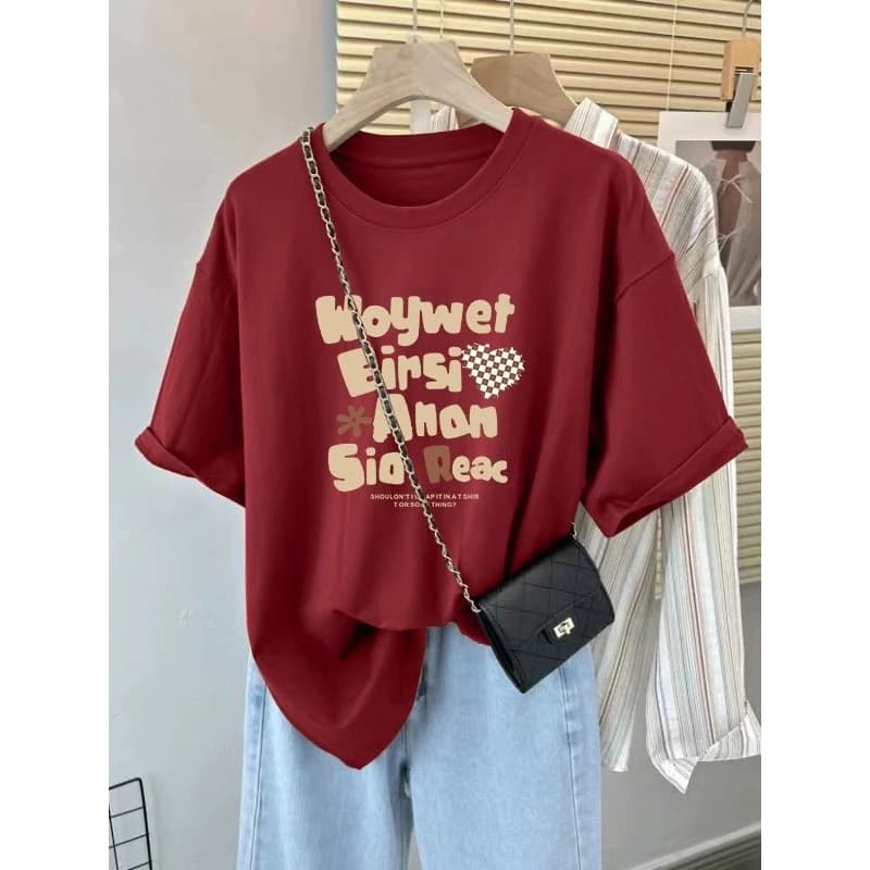 Áo Thun Phông Nữ Nam 3158 Form To Rộng Unisex Chất Cotton loại 1 WEYWAT
