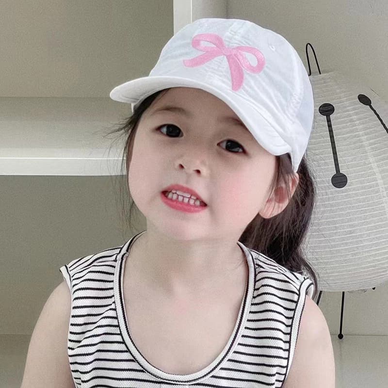 Mũ che nắng nửa mỏng khô nhanh cho trẻ em Mũ nón cho bé gái 2-8 tuổi Mũ đuôi ngựa Mũ bóng chày Mũ bé gái
