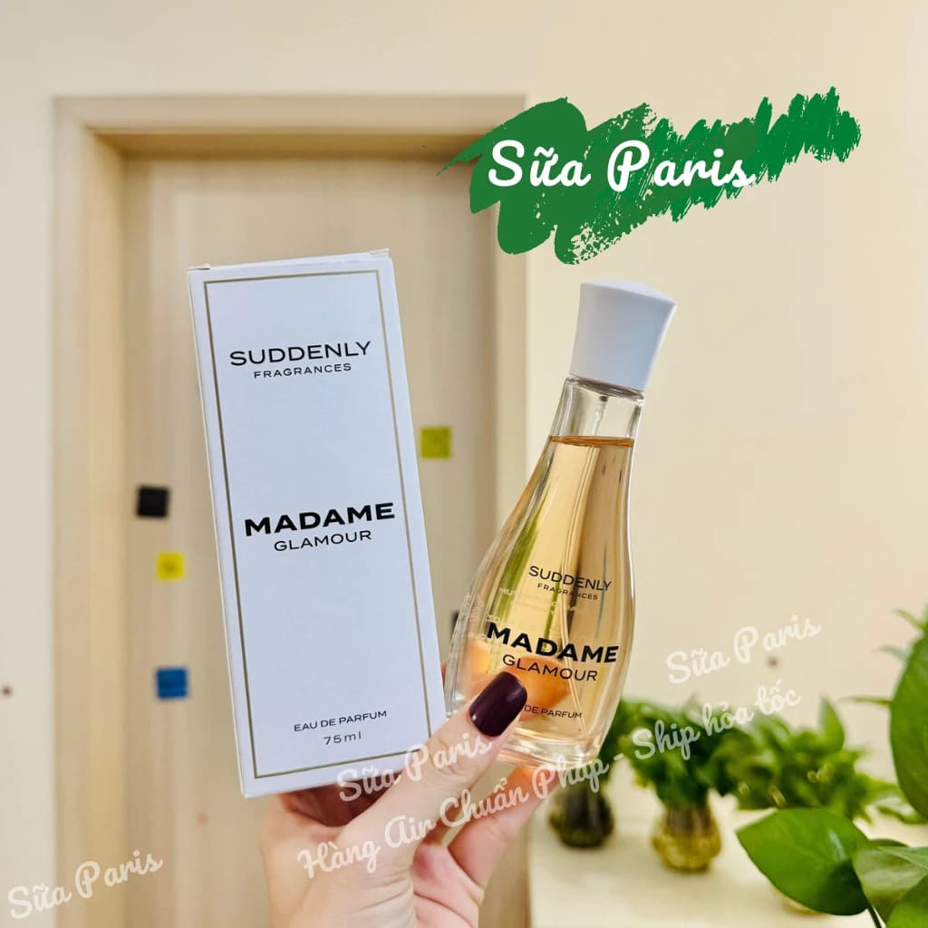 Nước hoa Suddenly Madame chai 75ml giúp mọi cô gái trở lên quyến rũ thu hút hơn_Sữa Paris Aderma