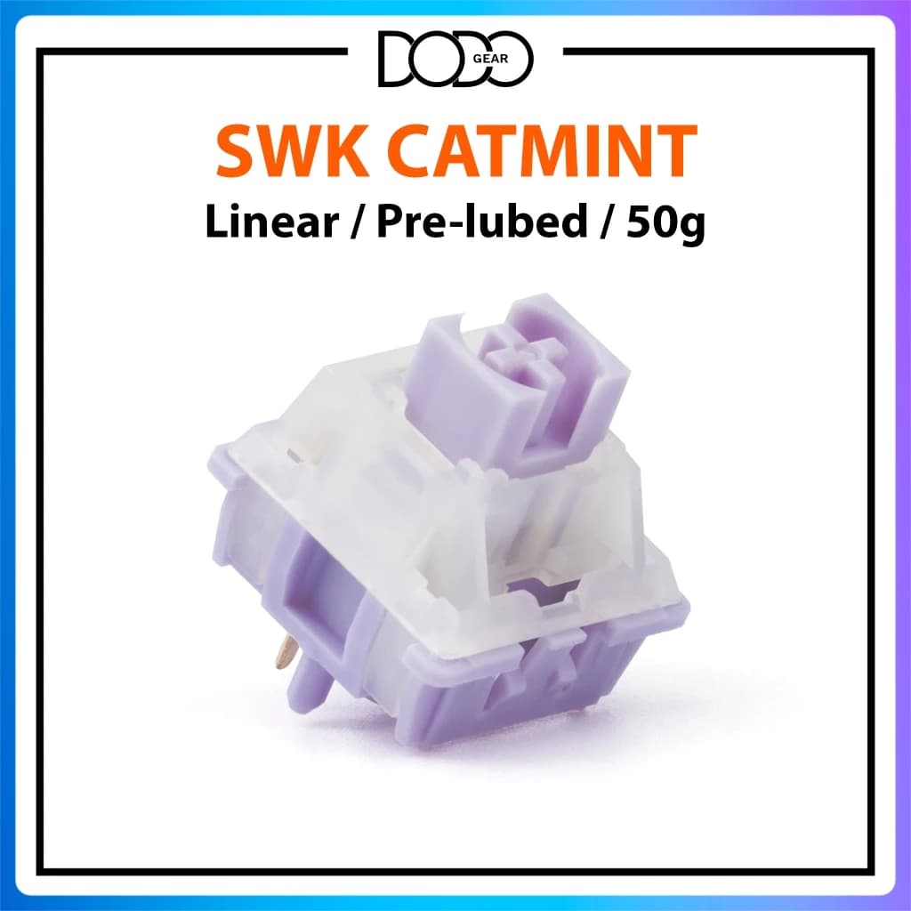 Switch SWK Catmint 5 PIN Linear 50g công tắc bàn phím Switch SWK Catmint DoDo Gear