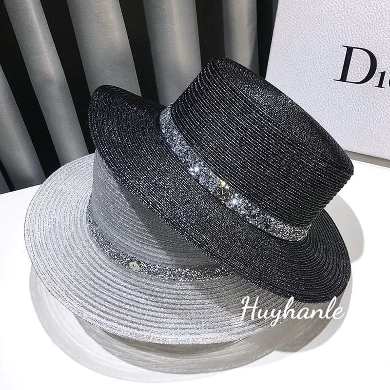 Mũ / nón đầu bằng vành cước Bling đai đá, hàng QC