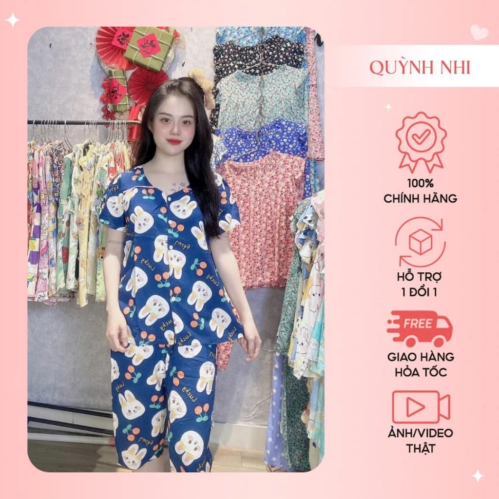 TL201_ĐỒ BỘ TOLE LANH LỬNG ÁO CÓ TAY CỔ V PHỐI NÚT HÀNG THIẾT KẾ VNXK, SIZE 40-85KG