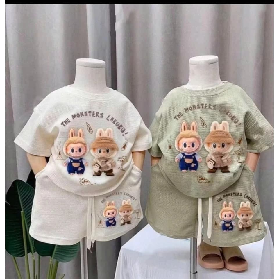 bộ tổ ong labubu cho bé size 6-20kg không túi