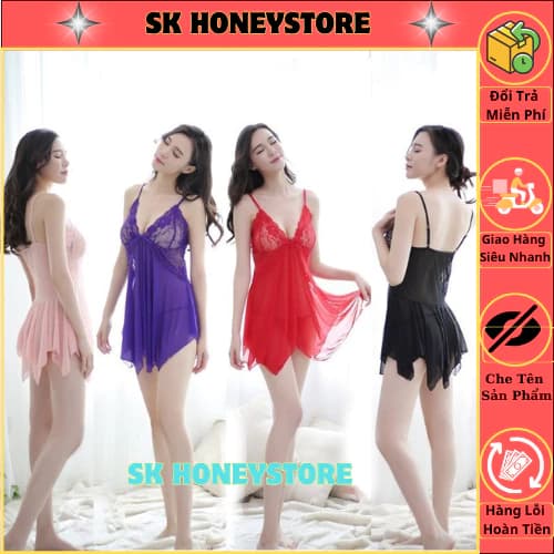 Váy ngủ MS5044 ✨ Đồ ngủ nữ